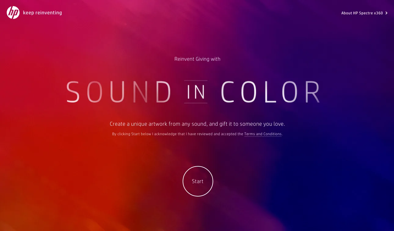 HP Sound in Color's cover